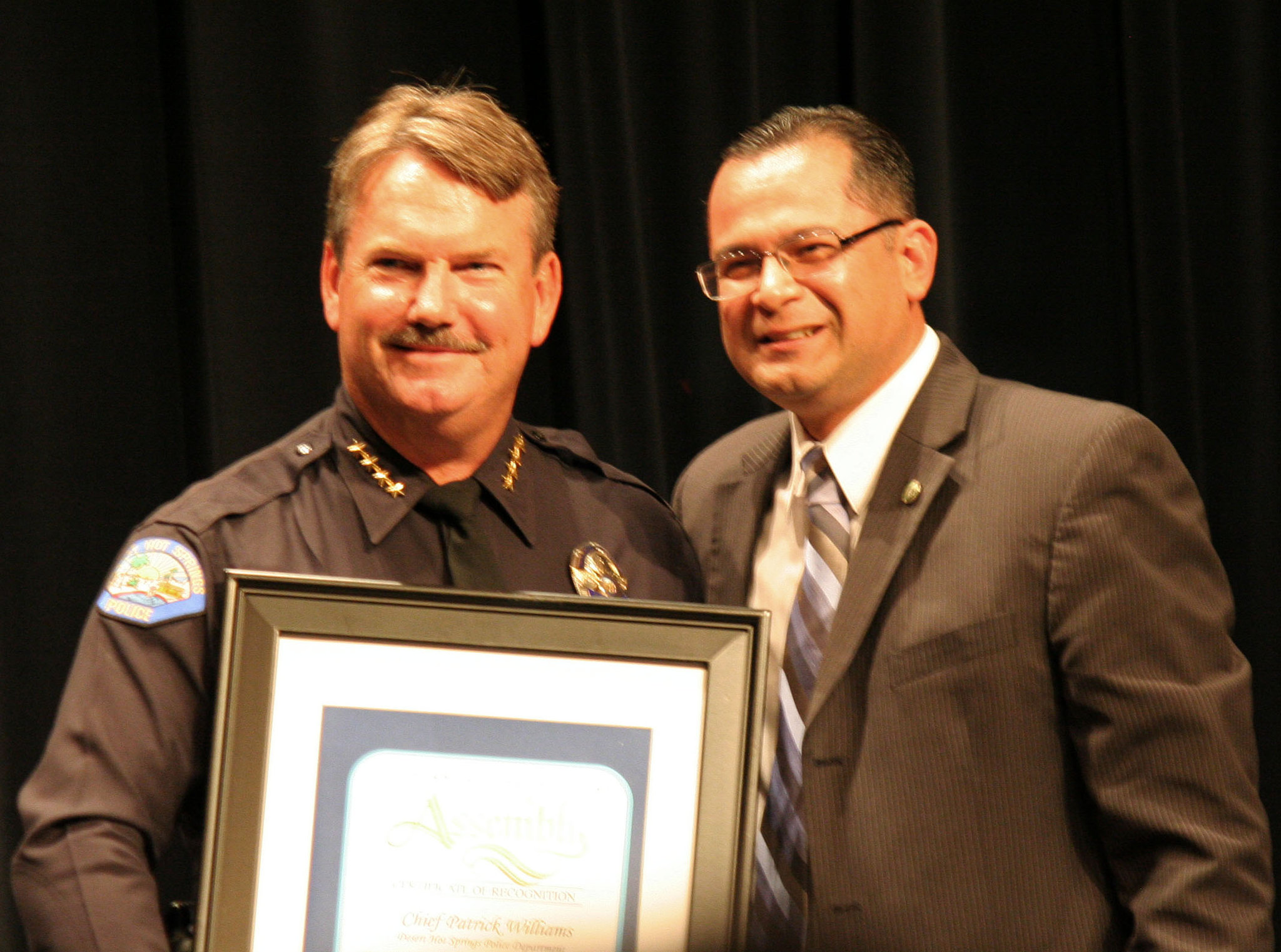 Chief Williams & Assemblyman Perez (6496)