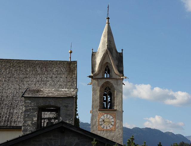 Kirchturm von Serfaus