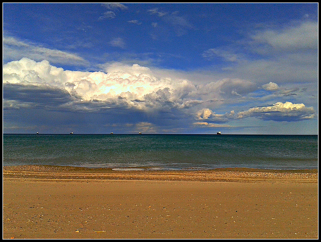 Valencia: playa del Saler.