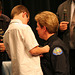 Pinning The Badge On Chief Singer (6593)