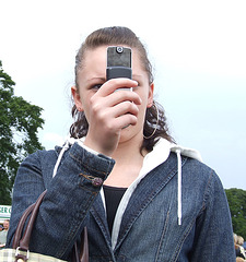 Rachel / Self captured picture /  Se photographiant -   July 2008