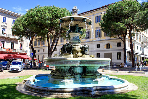 Antonio Bossi Brunnen in Lugano