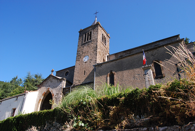 Eglise de Castans dans la montagne Noire