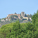 Blick von unten auf Montecatini Alto