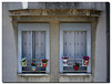 Fenster mit Blumen