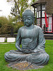 Buddha auf Urlaub an der Ostsee