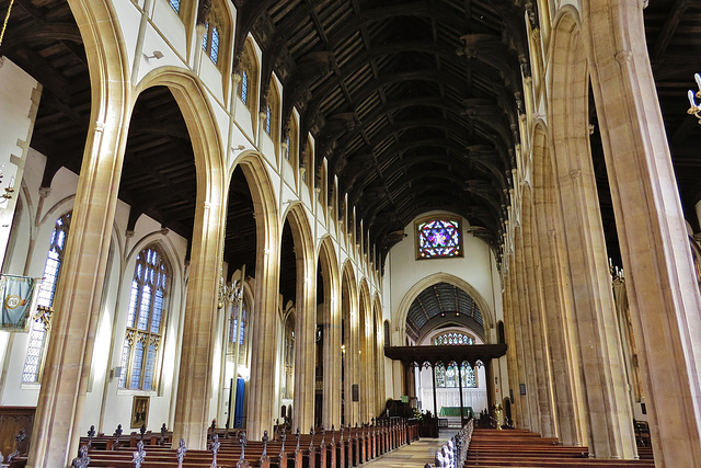 bury st. edmunds , st.mary's church, suffolk