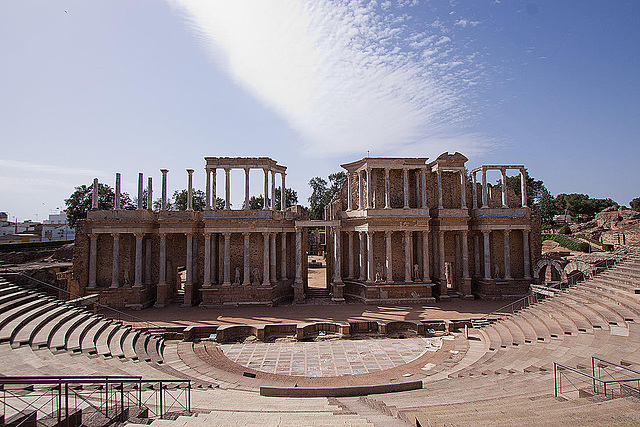 20120510 9473RWw [E] Teatro Romano de Mérida, Extremadura