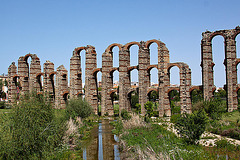 20120510 9471RAw [E] Aquädukt de los Milagros, Rio Albarregas, Merida, Extremadura