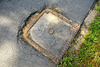Manhole cover of the Rijkstelefoon