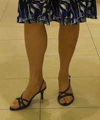 Christine en talons hauts / Christine in high heels - 21 juin 2012 / Recadrage
