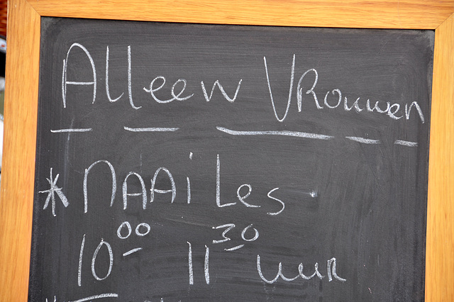 Naailes – Alleen Vrouwen