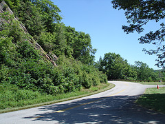 Green knob overlook / Blue Ridge Parway - 14 juillet 2010.