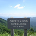 Green knob overlook / Blue Ridge Parway - 14 juillet 2010.