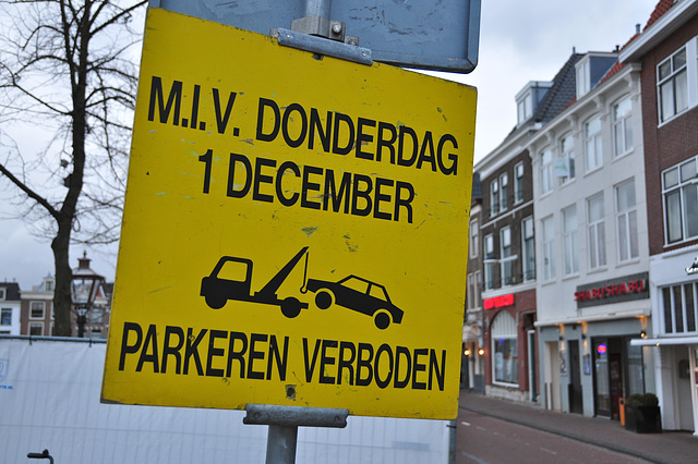 Valet parking from December 1