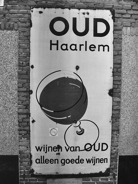 Advertisement for wine from Oud