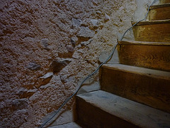 Escalier du donjon M / The M keep's stairs