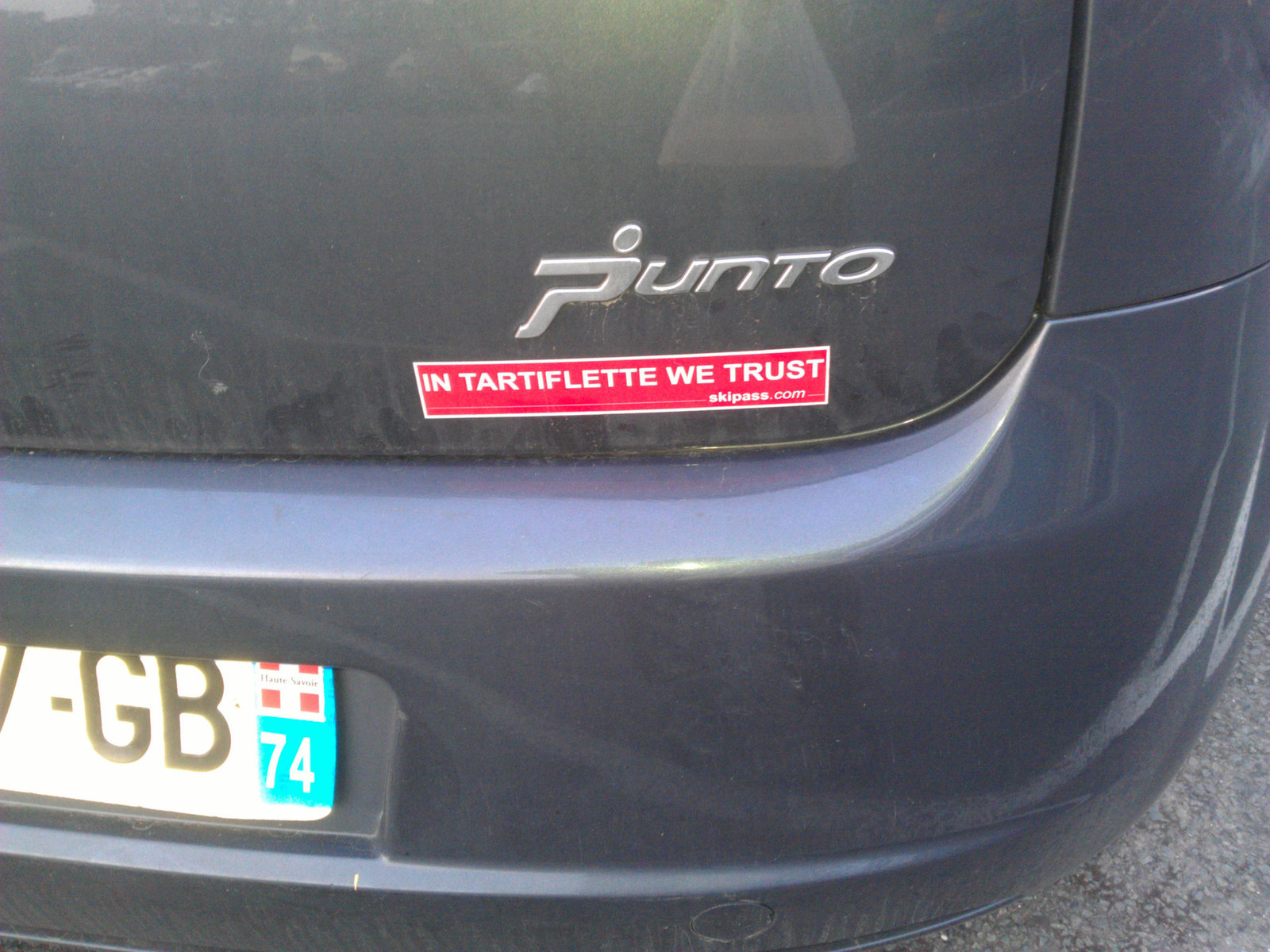 In tartiflette we trust