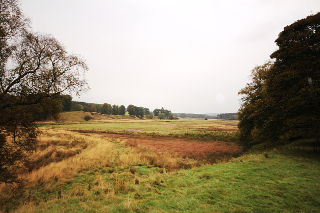 former lake site, Douglas Castle Estate, Lanarkshire, Scotland