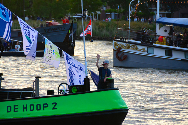 Dordt in Stoom 2014 – Vlootschouw – Greetings from De Hoop 2