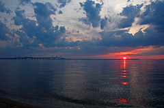 Chesapeake Bay at sunset