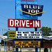 Blue Top Drive-In Sign