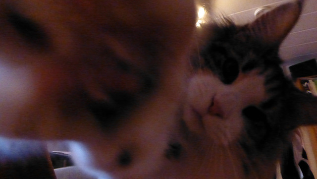 Astor trying to steal the camera