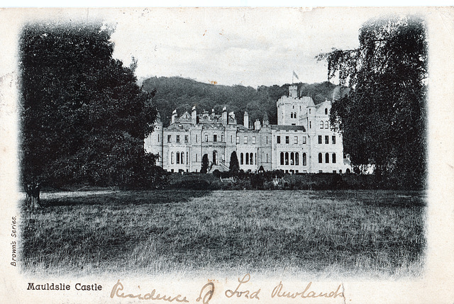 Mauldslie Castle, Carluke, Lanarkshire (Demolished)