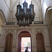 Pontigny, orgue et entrée.