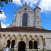 Pontigny, fronton de l'abbatiale