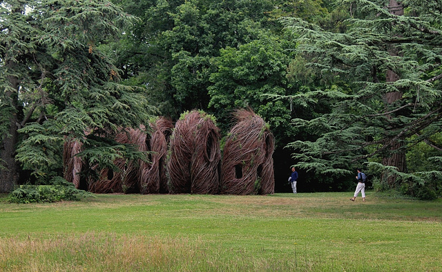 Constructions végétales de Patrick Dougherty