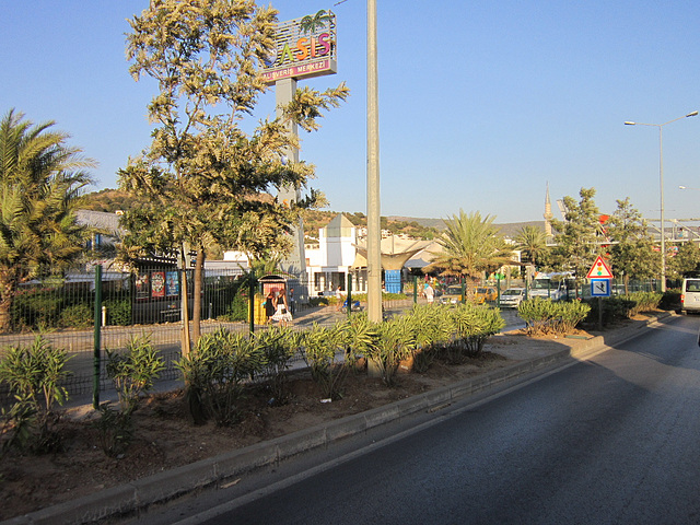 A road near our hotel