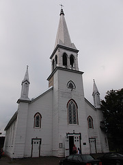 Église en bois de l'Estrie / East townships woody church - 31 août 2012.