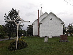 Église en bois de l'Estrie / East townships woody church - 31 août 2012.