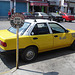 Yellow taxi jaune Sitio F180 Croc