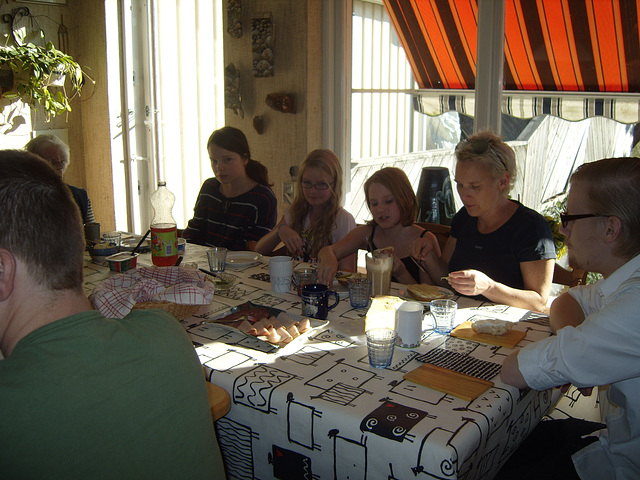 Brunch with the extended family