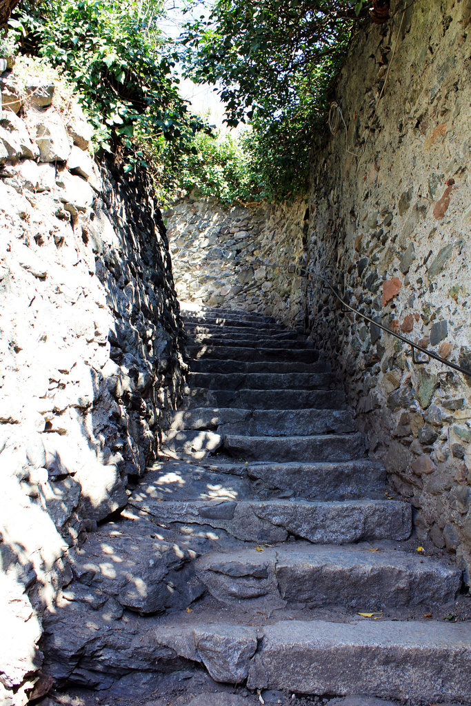 Treppe zum Kloster Säben