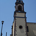 Clocher et lampadaire / Church tower and street lamp - 25 mars 2011.