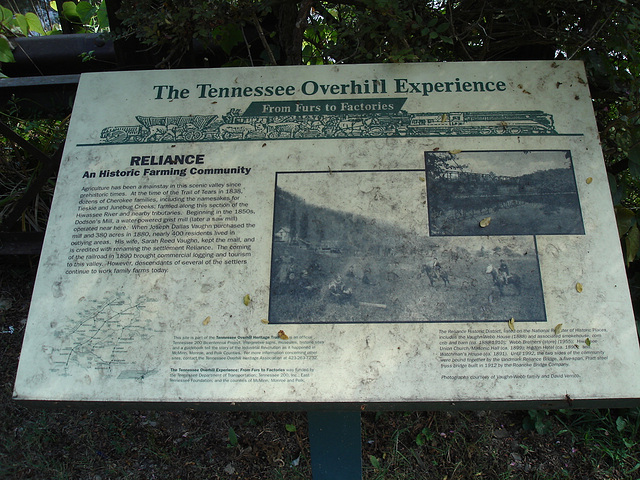 The Tennessee overhill experience - 11 juillet 2010.