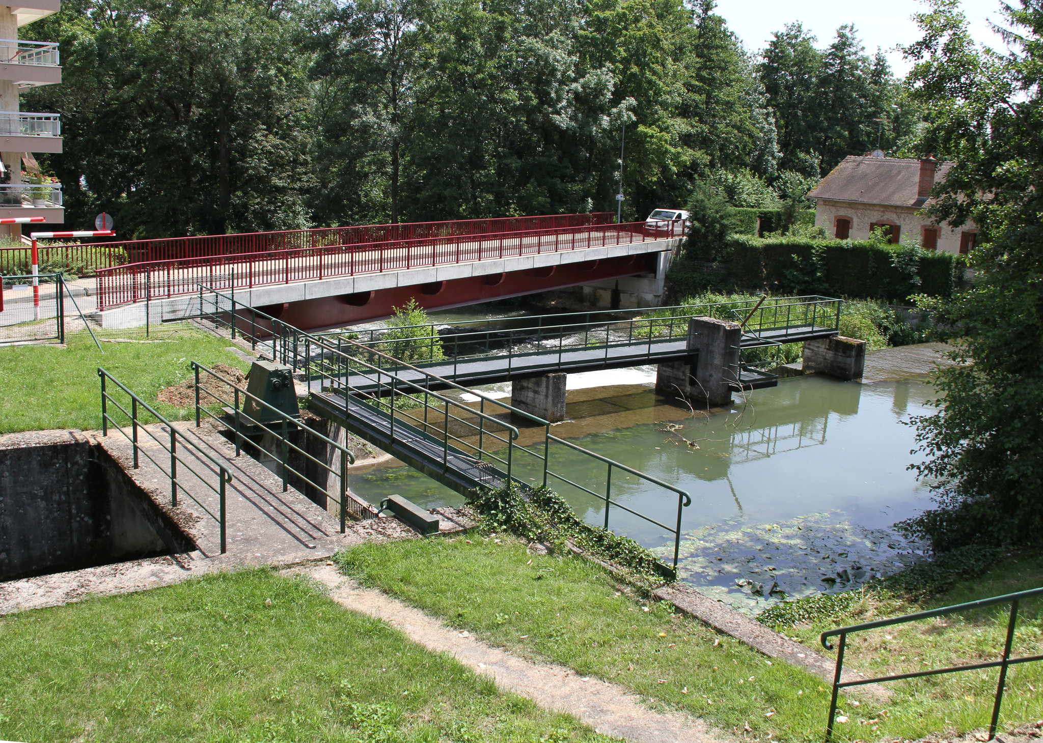 Le déversoir du canal - Montargis