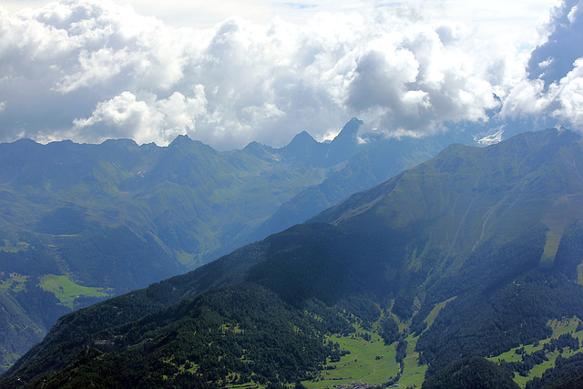 Blick von der Komperdellalpe