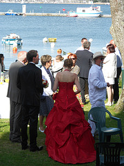 mariage devant la mer,