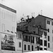 house facades at Campo de' Fiori - Roma