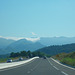 La chaîne des Pyrénées vue depuis Odos