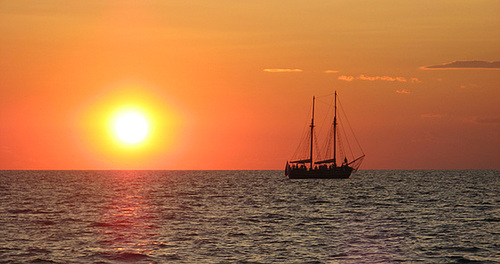Sunset in Rovinj, Crotia