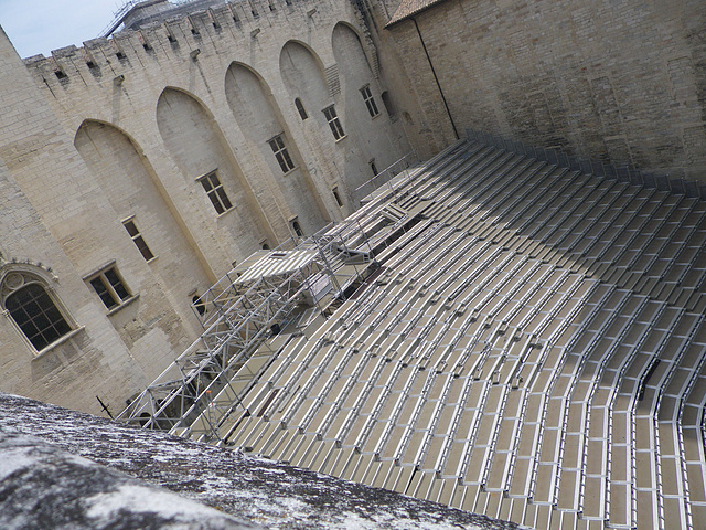 Cour d'honneur, Avignon.