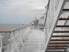 auf dem Deck