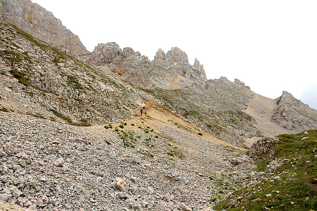 Wanderweg zur Pisahütte