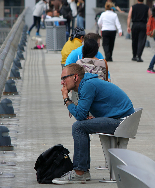 Young Man In Blue (5979)