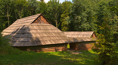 Hraschda — das huzulische Haus